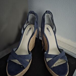 BCBGeneration Navy Espadrille Sandals